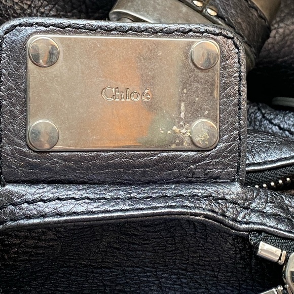 Gun metal Chloe bag - Picture 6 of 9